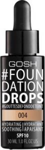 Gosh #Foundation Drops 004 Natural 30ml 1