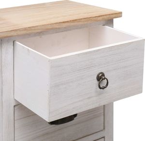 vidaXL Komoda, 35 x 25 x 87 cm, drewno paulownia 5