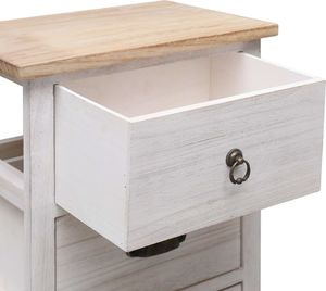 vidaXL Komoda, 35 x 25 x 57 cm, drewno paulownia 5