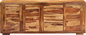 vidaXL Komoda, 200 x 40 x 80 cm, lite drewno sheesham 6