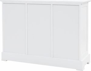 vidaXL Komoda 3-drzwiowa, MDF i drewno sosnowe, 105 x 35 x 77,5 cm 6