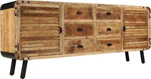 vidaXL Komoda z litego drewna mango, 200 x 40 x 80 cm 1