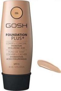 Gosh Foundation Plus+ 006 Honey 30ml 1