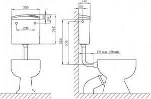 Opal ZBIORNIK SPŁUKUJĄCY SANO OPAL LUX BIAŁY // DL-SANO-OPAL-LUX-BIAŁY 6