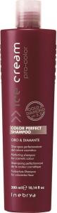 Inebrya Ice Cream Color Perfect Shampoo Szampon do włosów farbowanych pH 5.5 300ml 1