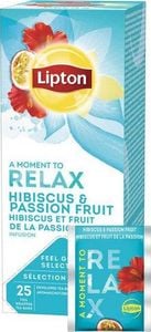 Staples Herbata lipton classic hibiscus passion fruit koperty 25/p 1