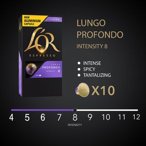 Staples Kawa l'or kapsułki lungo profondo 10/p 2