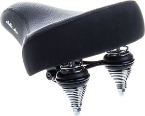 Selle Mio Siodło City Selle Mio CENTA podwójna sprężyna czarne Uniwersalny 2