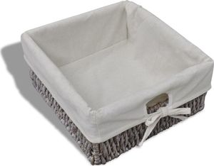 vidaXL Ławka drewniana z 4 szufladami oraz poduszką (brązowa) 6