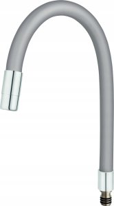 Wylewka Ferro W100S-B WYLEWKA ELASTICO DO BATERII ZLEWOZMYWAKOWEJ,SREBRNA // WL.W100S-B 2