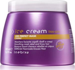 Inebrya Ice Cream Liss Perfect Mask maska wygładzająca włosy 500ml 1