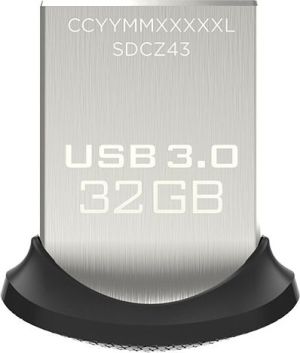 Pendrive SanDisk Cruzer Ultra Fit 32GB (SDCZ43-032G-G46) 1