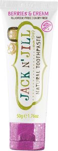 Jack NJill Jack NJill, Naturalna Pasta do zębów Berries and Cream, Xylitol, 50g 2