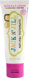 Jack NJill Jack NJill, Naturalna Pasta do zębów Berries and Cream, Xylitol, 50g 3