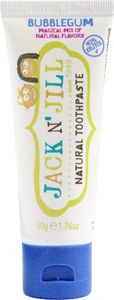 Jack NJill Jack NJill, Naturalna Pasta do zębów Bubblegum, Xylitol, 50g 2