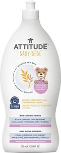 Attitude Attitude, Sensitive Skin Baby, Naturalny płyn do mycia butelek i naczyń dla niemowląt, 700 ml 1