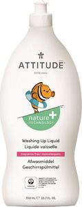 Attitude Attitude, Płyn do mycia butelek i akcesoriów dziecięcych, Bezzapachowy (fragrance free), 700 ml 1
