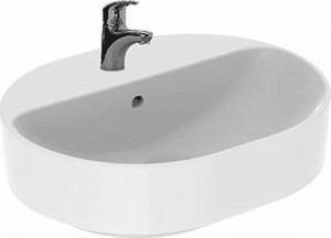 Umywalka Koło Variform umywalka eliptyczna 50cm stawiana na blat z otworem na baterie (500775016) 1