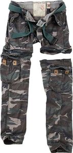 Surplus Surplus Spodnie Damskie Bojówki Trekking Premium 2w1 Woodland 40 1
