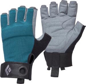 Black Diamond Rękawice wspinaczkowe Women's Crag Half-Finger Gloves niebieskie r. L (BD8018683028LG_1) 1