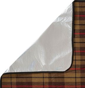Highlander Highlander Pled Koc Piknikowy w Kratkę Brązowy uniwersalny 4