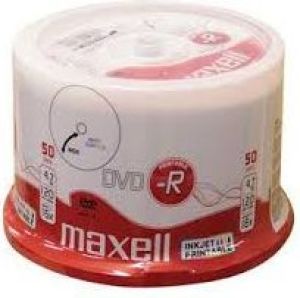 Maxell DVD-R 4.7 GB 16x 50 sztuk (275701.40) 1