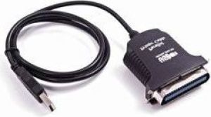 Adapter USB Savio CL-46 USB - LPT Czarny  (SAVIO CL-46) 1