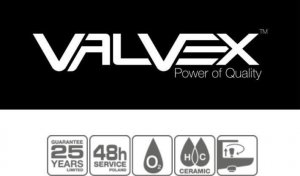 Bateria wannowa Valvex 2455920 BAT. LOFT BLACK WANNOWA CHROM // BV.2455920 7