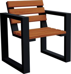 Elior fotel ogrodowy Norin Black, 8 kolorów, Kasztan (585.1276) 1