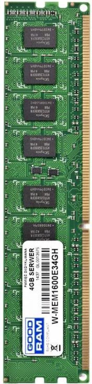 Pamięć serwerowa GoodRam 4GB 1600MHz DDR3 (W-MEM1600E34GH) 1