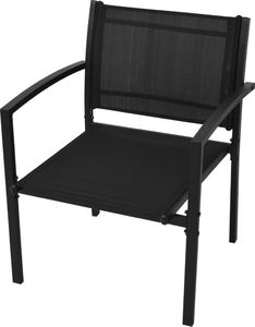 Elior zestaw mebli ogrodowych Mancer, czarny (4188) 4