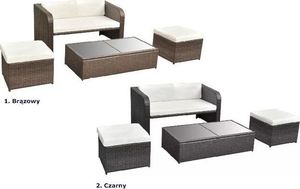 Elior Wypoczynkowy zestaw mebli ogrodowych Aiden - czarny (E4202vidaxl_42481) 15