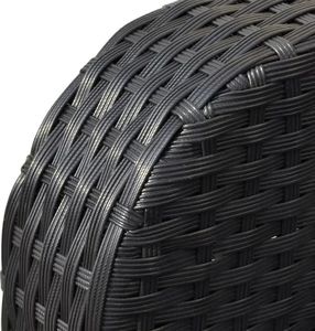 Elior Wypoczynkowy zestaw mebli ogrodowych Aiden - czarny (E4202vidaxl_42481) 10