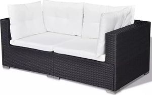 Elior zestaw mebli ogrodowych Rickon, czarny (4177) 6