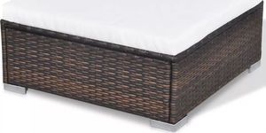 Elior zestaw mebli ogrodowych Daran, brązowy (4180) 8