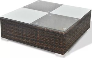 Elior zestaw mebli ogrodowych Daran, brązowy (4180) 9