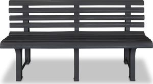 Edinos Premium ławka ogrodowa Alvine, szara (4096) 2