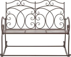 Elior bujana ławka ogrodowa Dion, brązowa (4160) 2