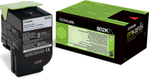 Toner Lexmark 80C20K0 Black Oryginał  (80C20K0) 1
