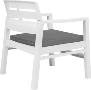 Elior zestaw mebli ogrodowych Ryvel, biały (4750) 5