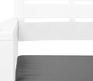 Elior zestaw mebli ogrodowych Ryvel, biały (4750) 6