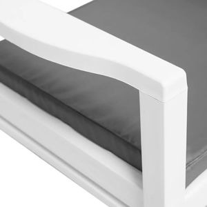 Elior zestaw mebli ogrodowych Ryvel, biały (4750) 7