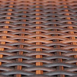 Elior zestaw wypoczynkowy do ogrodu Caste 3X brązowy (3859) 4