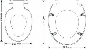Deska sedesowa Hydroland D2 2