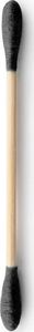 Humble Brush Humble brush patyczki do uszu bambus i naturalna bawełna BLACK czarny 100szt 2