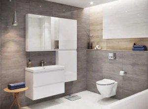 Cersanit S929-018 SZAFKA LUSTRZANA MODUO 60 BIAŁA ZMONT // CER.MODUO.LUSTRZ-60-BIAŁA 9