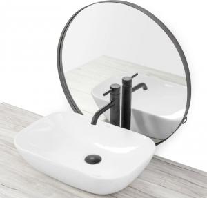 Umywalka Rea Claudia nablatowa 51cm biała 2