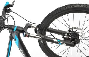 Kross Rower Kross LEVEL Junior 3.0 24" czarny-niebieski-srebrny mat Uniwersalny 3