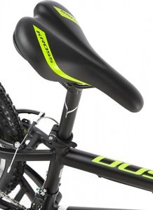 Kross Rower Kross DUST Junior 1.0 24" czarno-limonkowy mat Uniwersalny 5