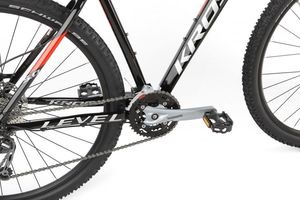 Kross Rower Kross LEVEL 5.0 27,5" czarny-czerwony-srebrny mat 18" 3